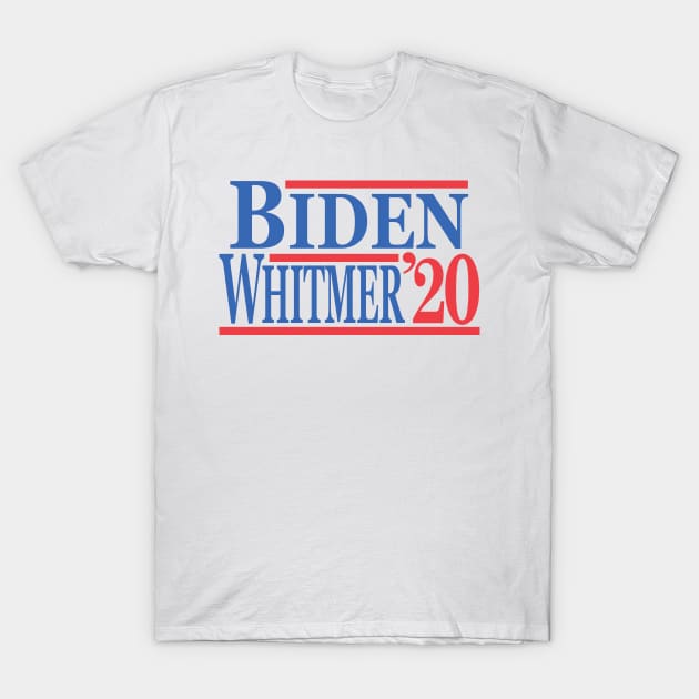 Biden Whitmer 2020 T-Shirt by Etopix